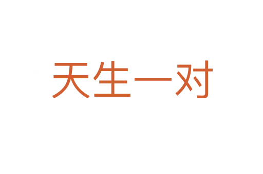 天生一對(duì)