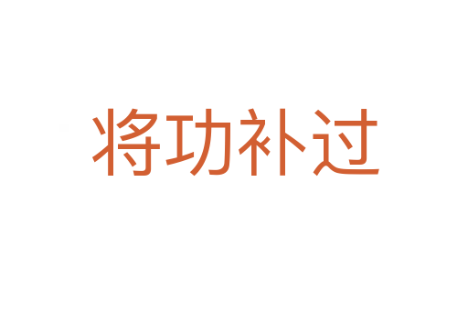 將功補(bǔ)過