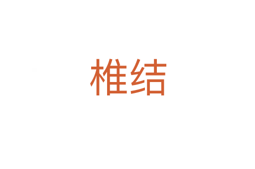 椎結(jié)