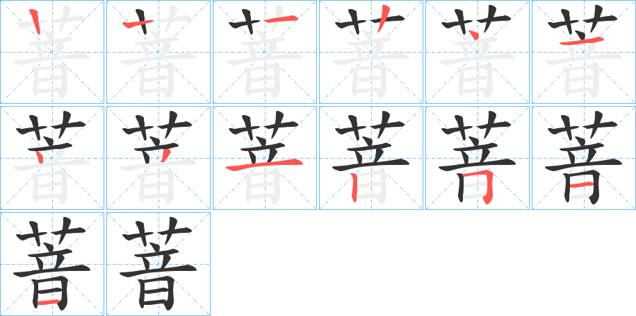 萻的筆順?lè)植窖菔?>
					
                    <hr />
                    <h2>萻的基本信息</h2>
                    <div   id=